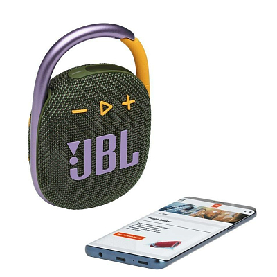 Портативная колонка JBL Clip 4 Green