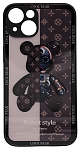 Чехол с мишкой для iPhone 13 Pro Max Коричневый 250_100_132516