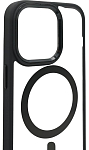 Чехол прозрачный с цветным бортиком MagSafe iPhone 14 Pro Черный 250_100_131906