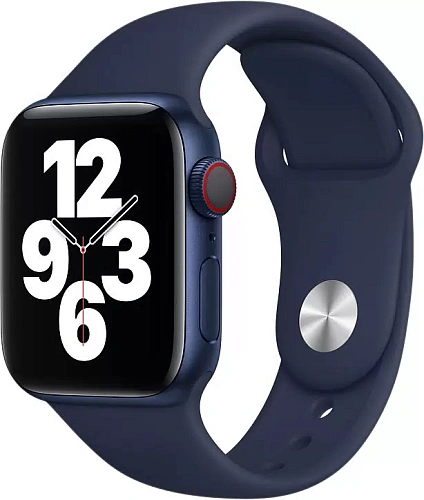 Ремешок Apple Watch 44 мм Sport Band Deep Navy 250_100_117573