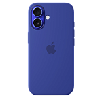 Чехол для iPhone 16 Silicone Case with MagSafe - Ultramarine