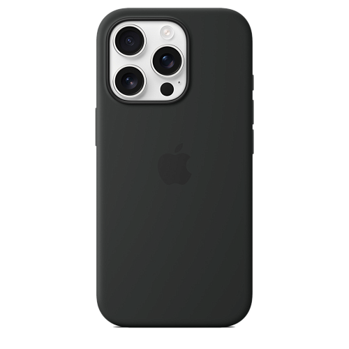 Чехол Apple iPhone 16 Pro Max Silicone Case with MagSafe - Black 250_100_585550