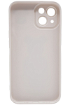 Силиконовый чехол для iPhone 14 с 3D мишкой Белый 250_100_122251