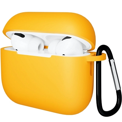 Чехол для AirPods Pro 3 Gurdini Soft Touch - Оранжевый 400_400_551759