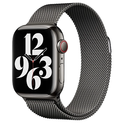 Ремешок Apple Watch 41 мм Milanese Loop Graphite 400_400_150208