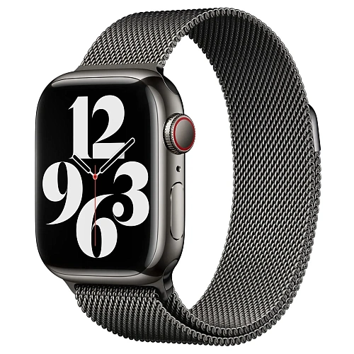 Ремешок Apple Watch 41 мм Milanese Loop Graphite 250_100_150208