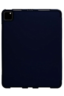 Чехол-книжка для iPad Pro 12.9 3 загиба силиконовый с рамкой Темно-синий 500_191_125953