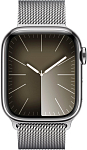 Часы Apple Watch Series 9 41mm Stainless Steel Case Milanese Loop Silver 250_100_640267