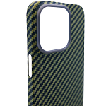 Карбоновый чехол для iPhone 14 Pro KZDOO Kevlar Зеленый 250_100_137541