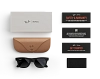 Умные очки Ray-Ban Wayfarer (Gen 2) - Matte Black/Gradient Graphite - Size L (S53) RW4012 100_100_882544