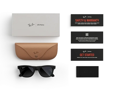 Умные очки Ray-Ban Wayfarer (Gen 2) - Matte Black/Gradient Graphite - Size L (S53) RW4012 400_400_882544