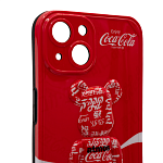 Чехол для iPhone 13 мишка Coca Cola Красный 250_100_136047