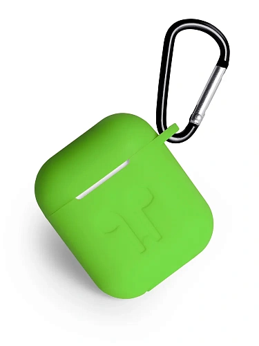 Чехол для AirPods 2 Gurdini Soft Touch - Зеленый 250_100_551217