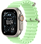 Часы Apple Watch Ultra 3 49mm Titanium Case Natural / Ocean Band Neon Green 250_100_551066