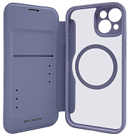 Чехол-книжка DD Skin X Pro с MagSafe для iPhone 14 Фиолетовый 500_191_535179