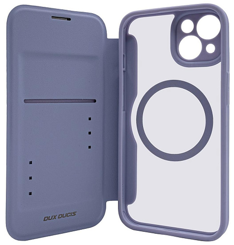 Чехол-книжка DD Skin X Pro с MagSafe для iPhone 14 Фиолетовый 250_100_535179