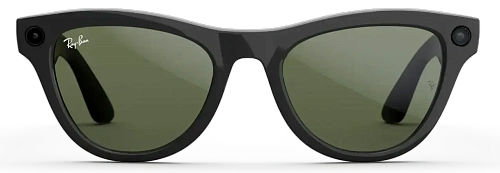 Умные очки Ray-Ban Skyler (Gen 1) - Shiny Black/Green - Size M (S52) RW4010 500_191_885018
