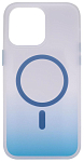 Чехол для iPhone 13 Pro Max с MagSafe матовый градиент Синий 250_100_135972