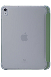 Прозрачный чехол-книжка для iPad Air 4/5 10.9 с тройным загибом Зеленый 250_100_121635
