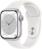 Часы Apple Watch Series 8 45mm Aluminum Case GPS Sport Band White S/M 100_100_150309