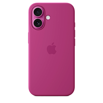 Чехол для iPhone 16 Silicone Case with MagSafe - Fuchsia 400_400_175988
