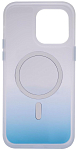 Чехол для iPhone 14 Pro с MagSafe матовый градиент Синий 250_100_135963