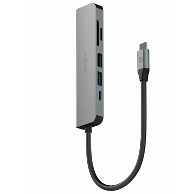 USB-концентратор EnergEA AluHub HD3 (6in1) 400_400_552418