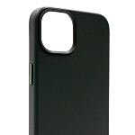 Чехол для iPhone 14 кожаный с MagSafe Зеленый 250_100_534183