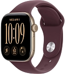 Часы Apple Watch Series 12 42mm Aluminium Case GPS Light Gold Sport Band Burgundy M/L 250_100_851854