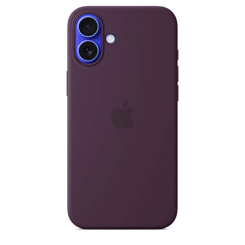 Чехол для iPhone 16 Plus Silicone Case with MagSafe - Plum 250_100_534407
