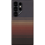 Чехол для Samsung Galaxy S24 Ultra Pitaka Fusion Weaving MagEZ 4 - Sunset 250_100_360443