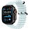Часы Apple Watch Ultra 2 49mm Black Titanium Case GPS+Cellular Ocean Band Ice Blue 42_42_222338