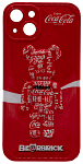 Чехол для iPhone 13 мишка Coca Cola Красный 250_100_136044