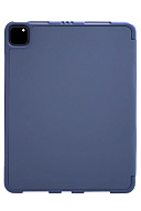 Чехол-книжка для iPad Pro 12.9 3 загиба силиконовый с рамкой Синий 500_191_125943