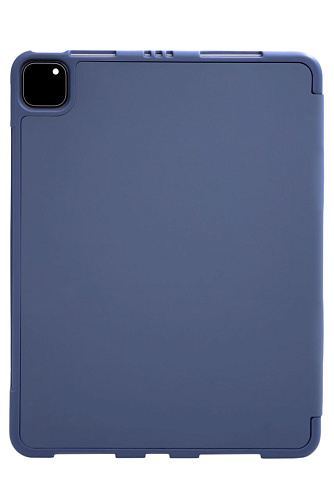 Чехол-книжка для iPad Pro 12.9 3 загиба силиконовый с рамкой Синий 250_100_125943