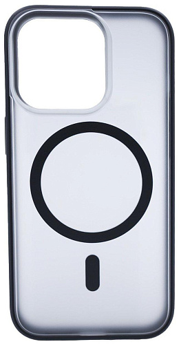 Чехол для iPhone 14 Pro Max матовый с MagSafe Черный 250_100_533959