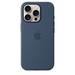 Чехол для iPhone 16 Pro Silicone Case with MagSafe - Denim