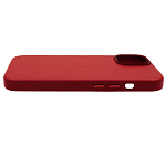 Чехол для iPhone 14 Plus кожаный с MagSafe Красный 250_100_136041