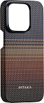 Чехол для iPhone 16 Pro Pitaka Tactile Woven Case - Sunset