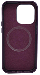 Чехол для iPhone 14 Pro Max кожаный с MagSafe Темно-фиолетовый 250_100_533926