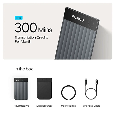 Диктофон Plaud Note Pro 64GB Black 400_400_875521