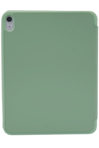 Чехол-книжка для iPad Air 4/5 10.9 3 загиба силиконовый с рамкой Зеленый 250_100_125574