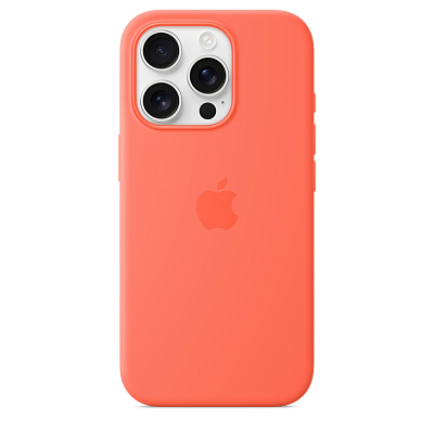 Чехол для iPhone 16 Pro Silicone Case with MagSafe - Tangerine 400_400_534731