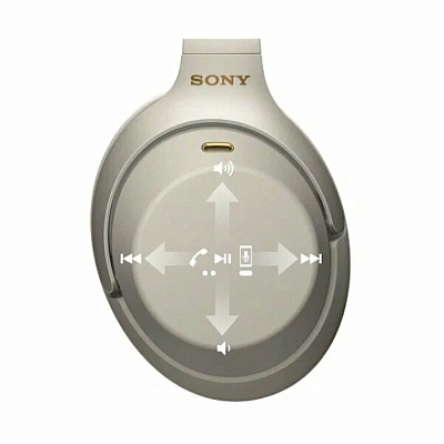 Наушники Sony WH-1000XM4 Silver