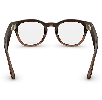 Умные очки Ray-Ban Scriber Optics (Gen 2) - Shiny Transparent Umber/Clear - Size S (S49) RW4002 400_400_883616