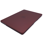 Чехол карбоновый текстура в виде точки DDC Carbon fiber textured на MacBook Pro 14.2 Красный 250_100_130389