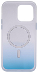 Чехол для iPhone 14 Pro Max с MagSafe матовый градиент Синий 250_100_135968