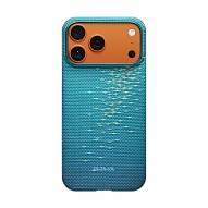 Чехол для iPhone 17 Pro Pitaka Classic PitaTap Ultra Slim Case - Lucid Blue 500_191_759264