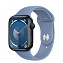 Часы Apple Watch Series 9 41mm Midnight Aluminium Case Sport Band Winter Blue M/L