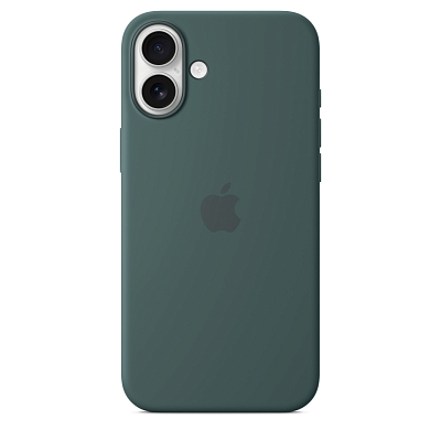 Чехол для iPhone 16 Plus Silicone Case with MagSafe - Lake Green